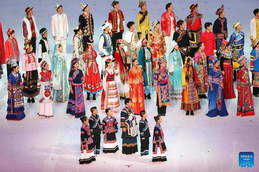 Ceremonia de apertura de la 31ª edición de verano de los Juegos Mundiales Universitarios de la FISU en Chengdu