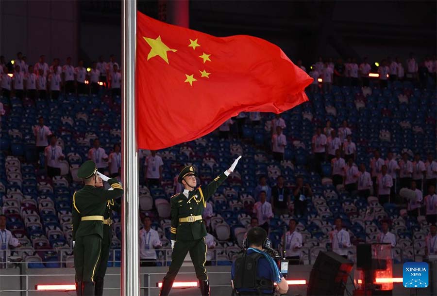 Ceremonia de apertura de la 31ª edición de verano de los Juegos Mundiales Universitarios de la FISU en Chengdu