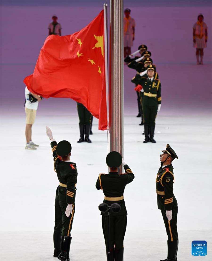 Ceremonia de apertura de la 31ª edición de verano de los Juegos Mundiales Universitarios de la FISU en Chengdu