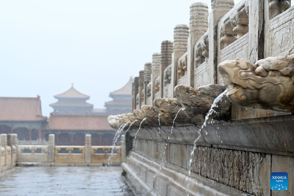 La Ciudad Prohibida se libra de las inundaciones gracias a un excelente sistema de drenaje