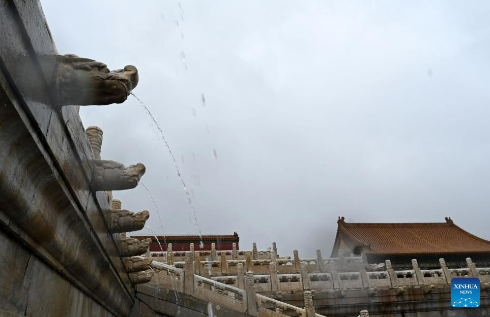 La Ciudad Prohibida se libra de las inundaciones gracias a un excelente sistema de drenaje