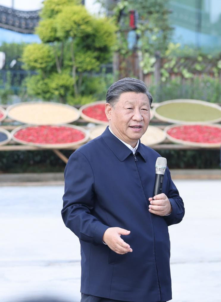 Xi inspecciona ciudades de Jingdezhen y Shangrao en provincia oriental china de Jiangxi