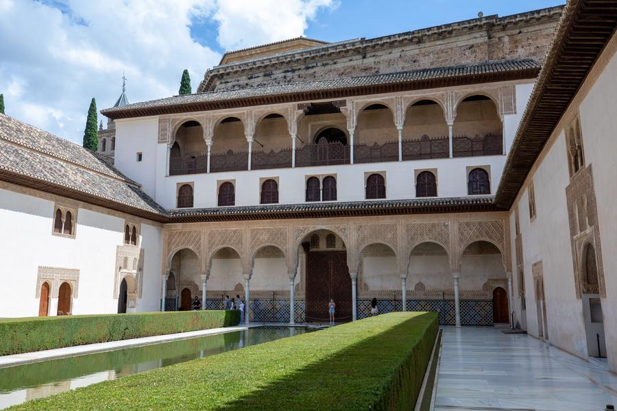 Imagen del 17 de junio de 2021 del Palacio de la Alhambra en Granada, España. (XinhuaMeng Dingbo)