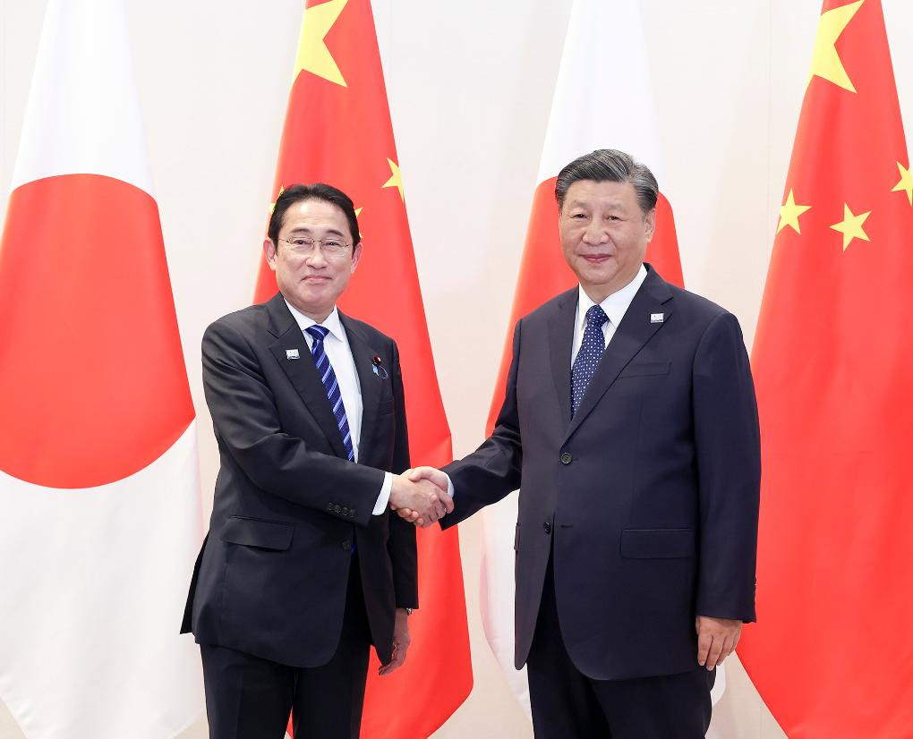 Xi y Kishida reafirman lazos estratégicos y mutuamente beneficiosos entre China y Japón