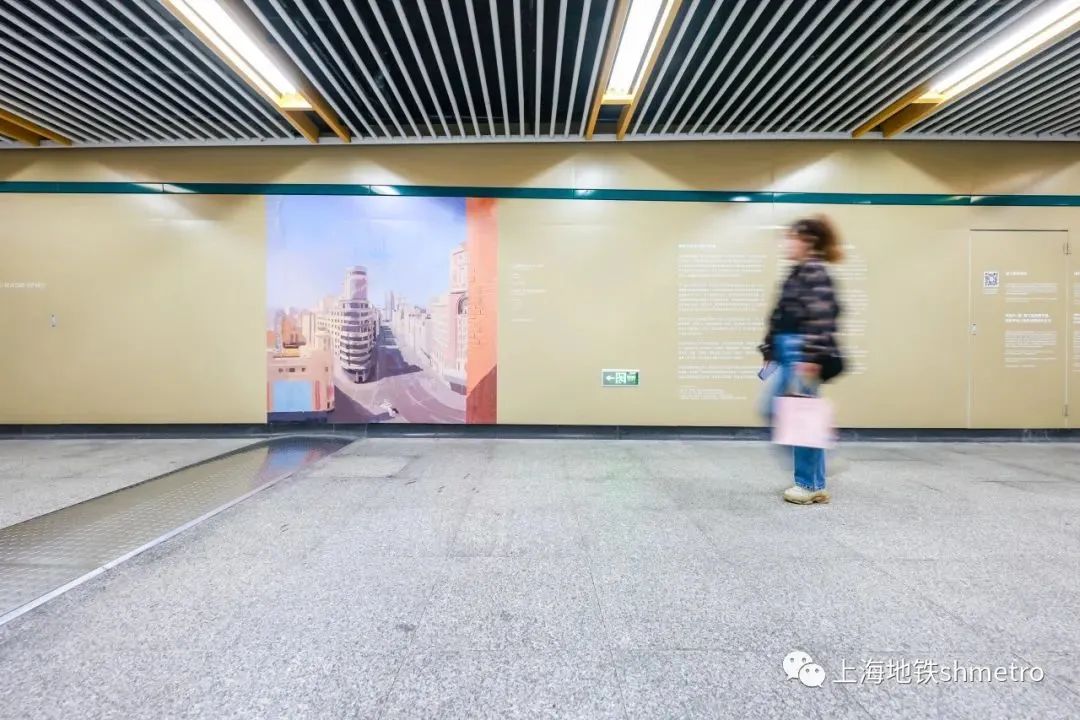 Reproducciones de obras del realismo español se exhiben en estación del metro de Shanghai