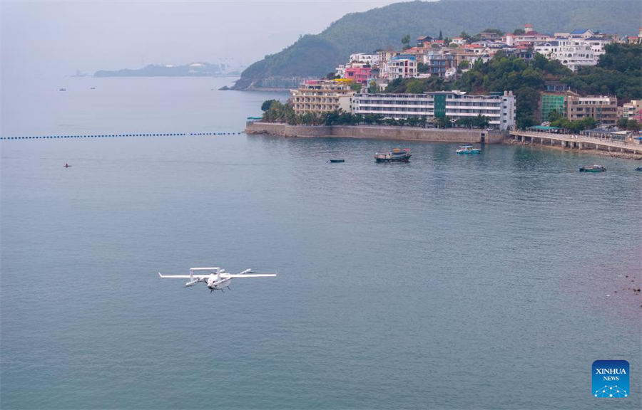 Puesta en marcha en Shenzhen de una ruta de entrega con drones para productos del mar