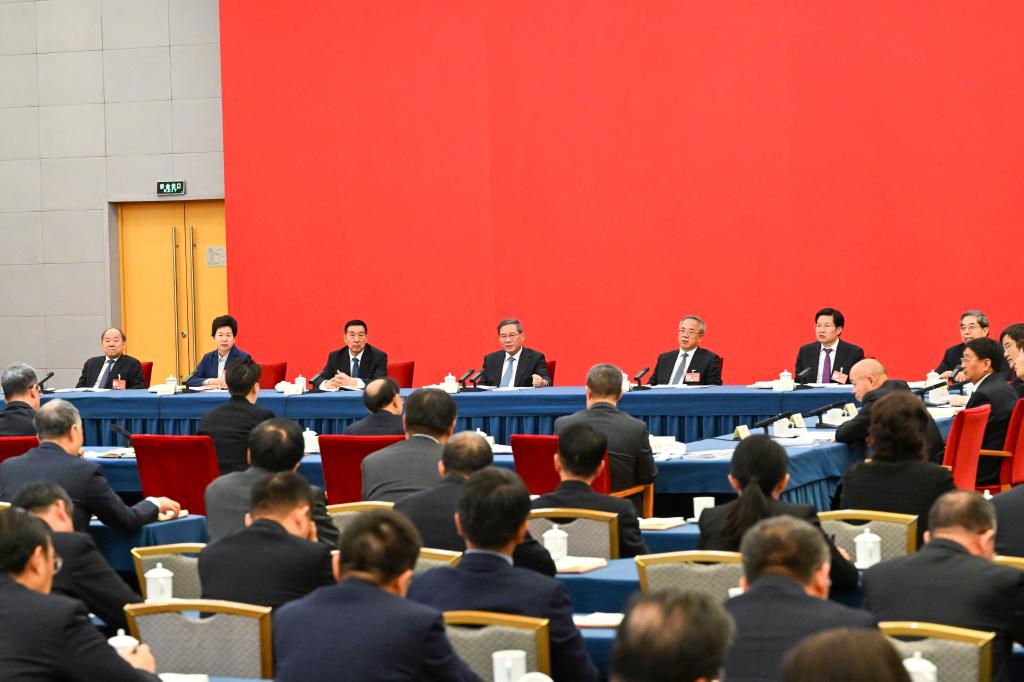 Líderes chinos se unen a diputados de APN y asesores políticos en deliberaciones y debates