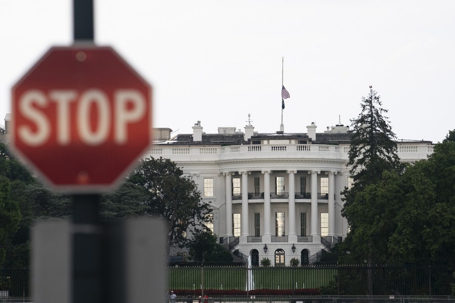 Imagen del 4 de agosto de 2022 de la Casa Blanca en Washington D.C., Estados Unidos. (Xinhua/Liu Jie)