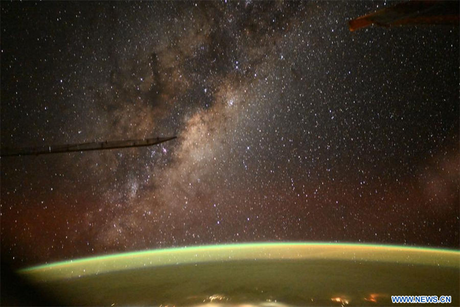 Imágenes tomadas desde la estación espacial de China