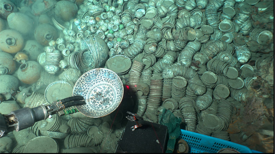 Descubren nuevos tesoros naúfragos en el Mar Meridional de China