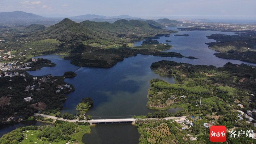 Embalse de Chitian. (Foto: aplicación Xinhainan)