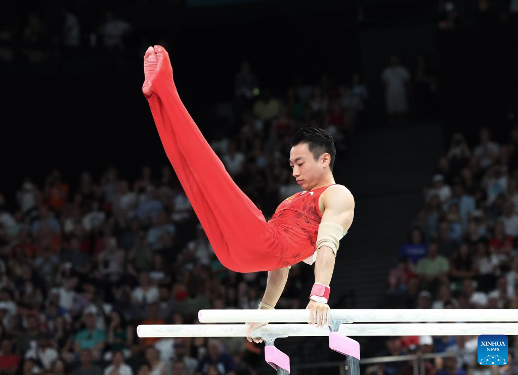 Zou Jingyuan gana segundo oro para la gimnasia china en los JJ. OO. de París 2024