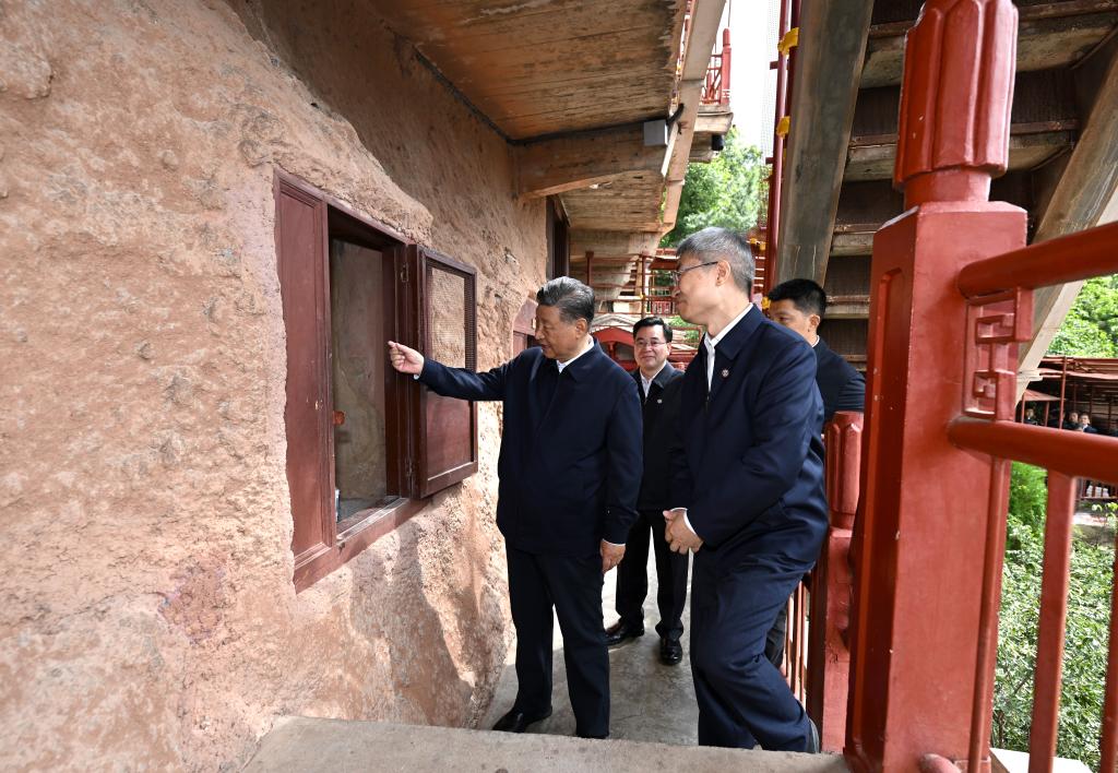 Xi realiza inspecciones en provincias de Shaanxi y Gansu en el noroeste de China