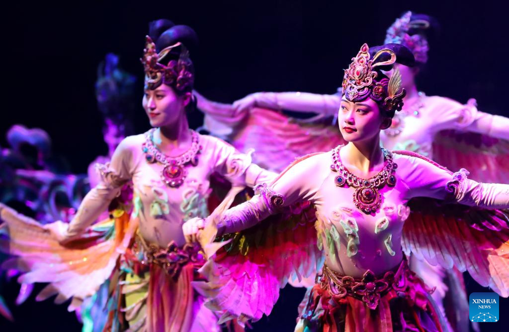 Gansu: Presentación de música y danza tradicional de Dunhuang durante la VII Exposición Cultural Internacional de la Ruta de la Seda