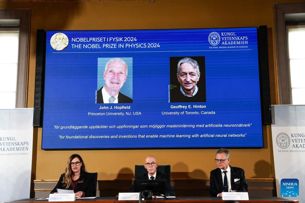 John J. Hopfield y Geoffrey E. Hinton ganan Premio Nobel de Física 2024