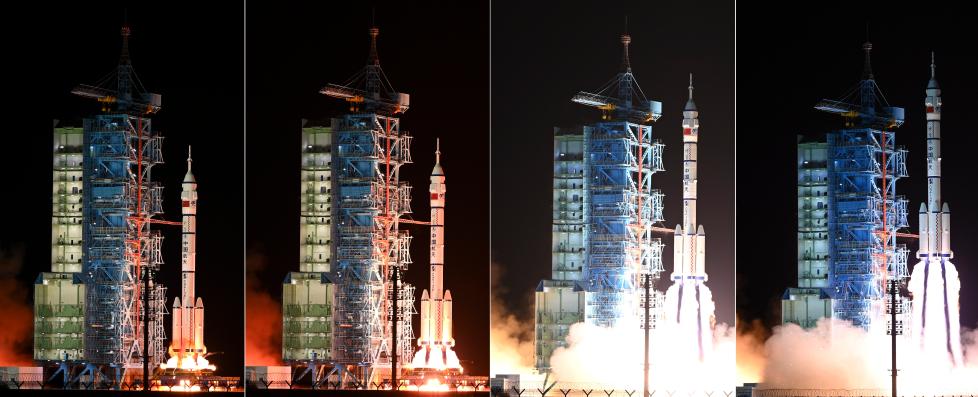 China lanza nave espacial tripulada Shenzhou-19