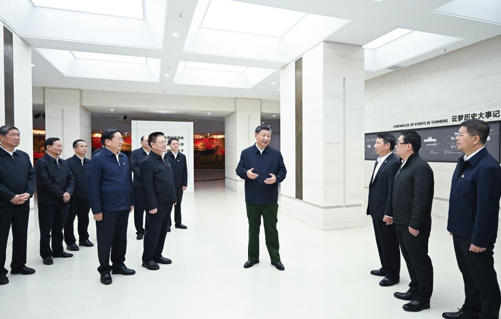 Xi inspecciona provincia central china de Hubei