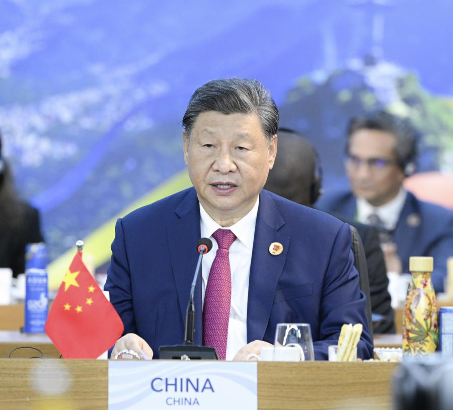 Xi pide construir un mundo justo de desarrollo común en Cumbre de G20