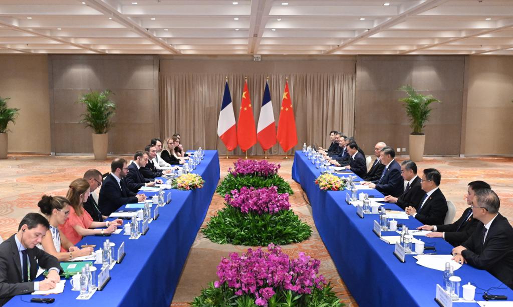 Xi dice que China y Francia asumen responsabilidades comunes en medio de nuevos cambios en situación internacional