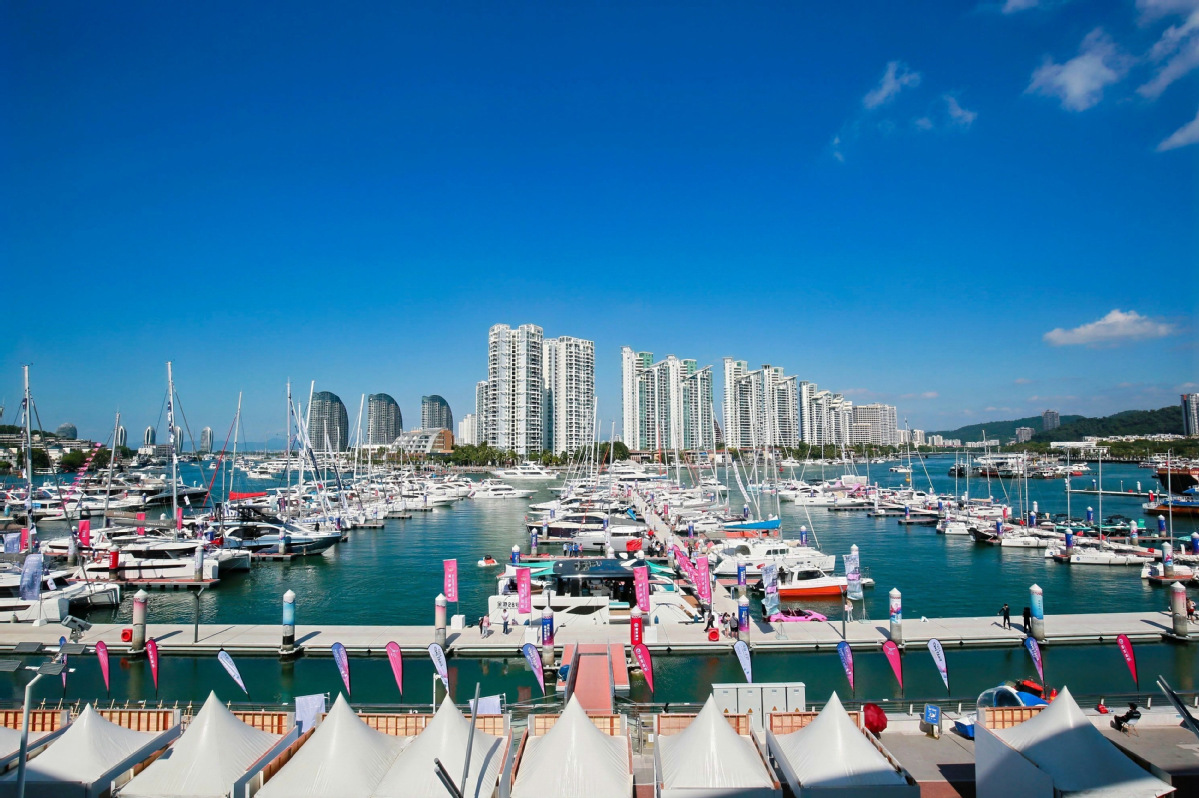 El hermoso paisaje de Sanya, provincia de Hainan, atrae cada vez más a los turistas internacionales. [Foto proporcionada a chinadaily.com.cn]