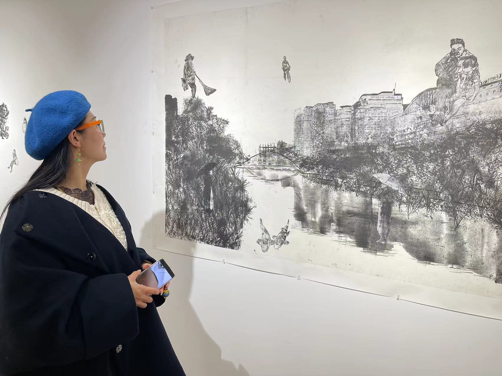 El artista uruguayo Federico Arnaud expone “Paisaje de los sueños” en Beijing