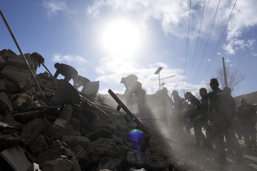 Terremoto de Xizang causa 126 muertes, se llevan a cabo máximos esfuerzos de rescate