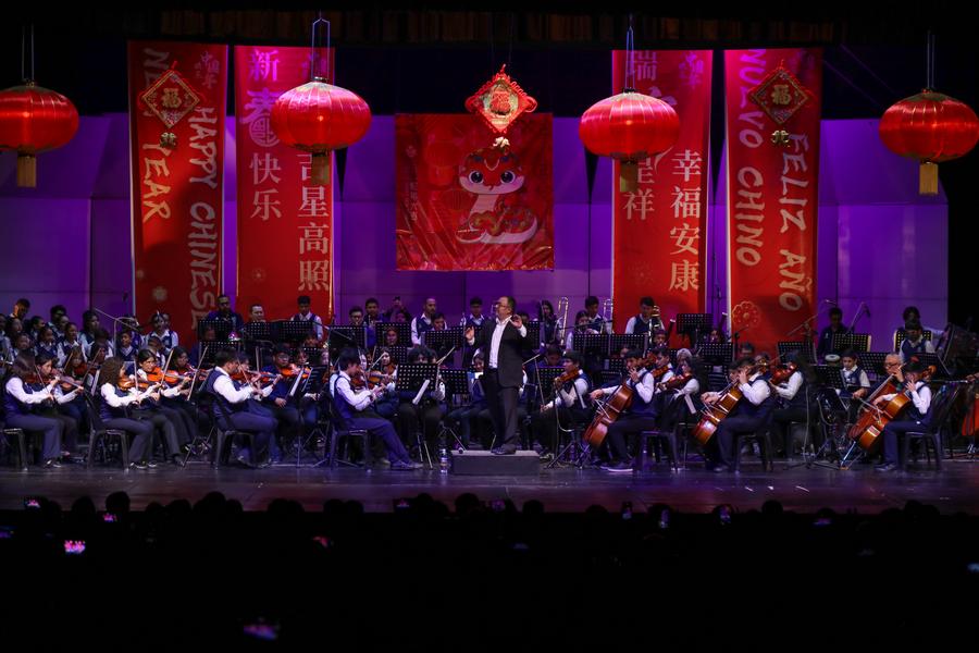 Celebran en El Salvador inicio de Año Nuevo Lunar chino con magno concierto