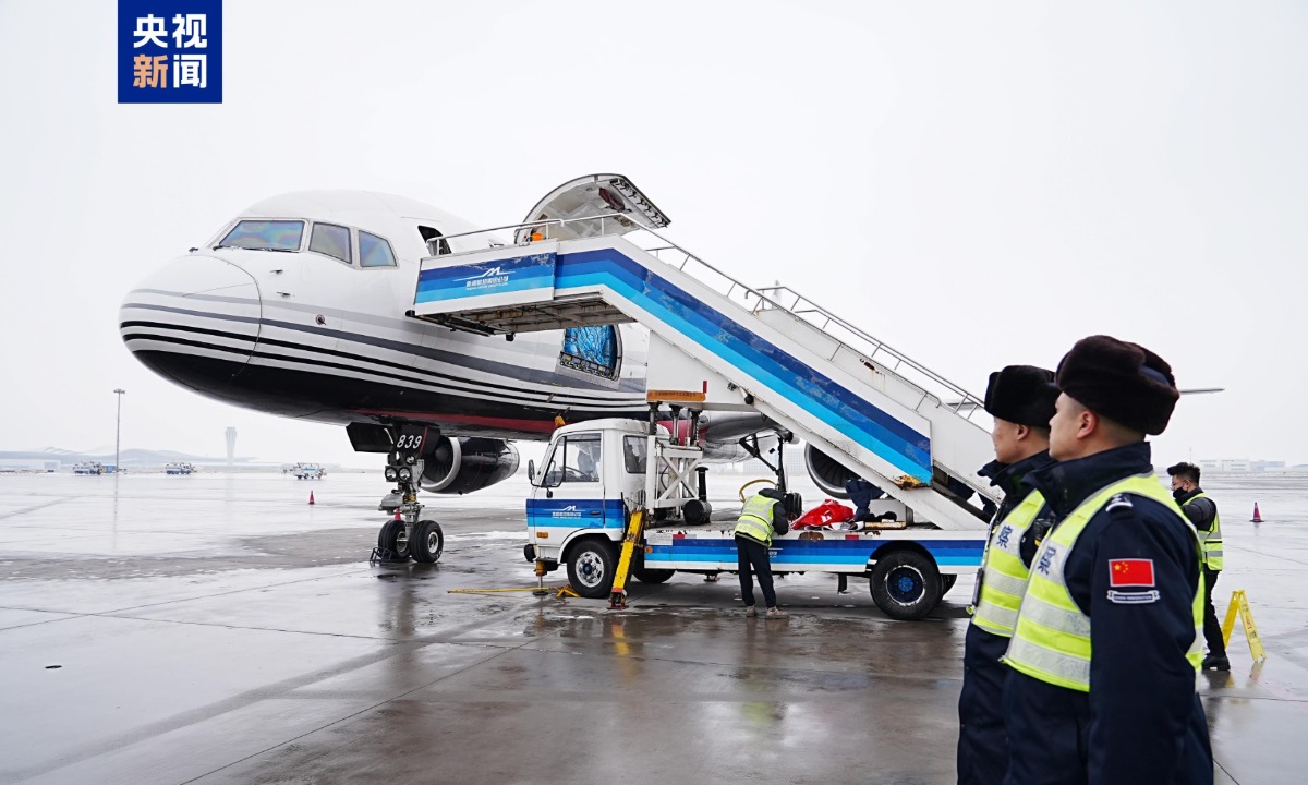 La primera ruta de carga entre Urumqi, en la Región Autónoma Uygur de Xinjiang e Islamabad, en Pakistán, comenzó a operar el 4 de marzo de 2025. (Foto:CMG)