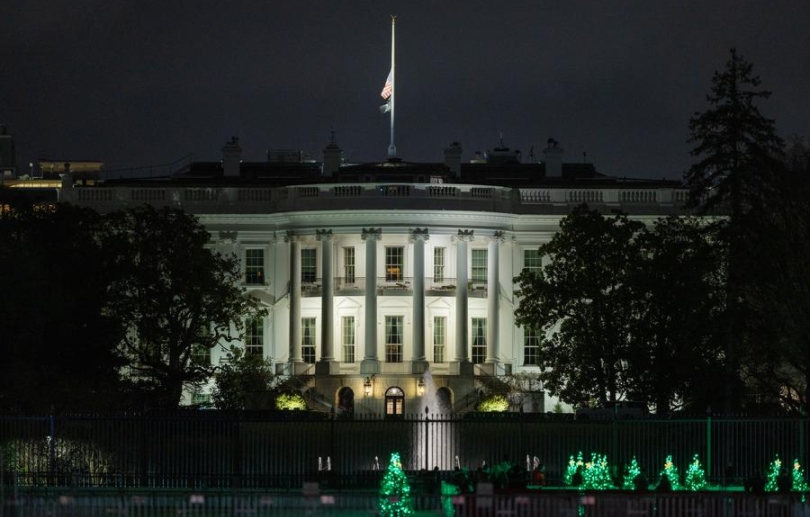 Imagen del 29 de diciembre de 2024 de la Casa Blanca, en Washington D.C., Estados Unidos. (Xinhua/Hu Yousong) 