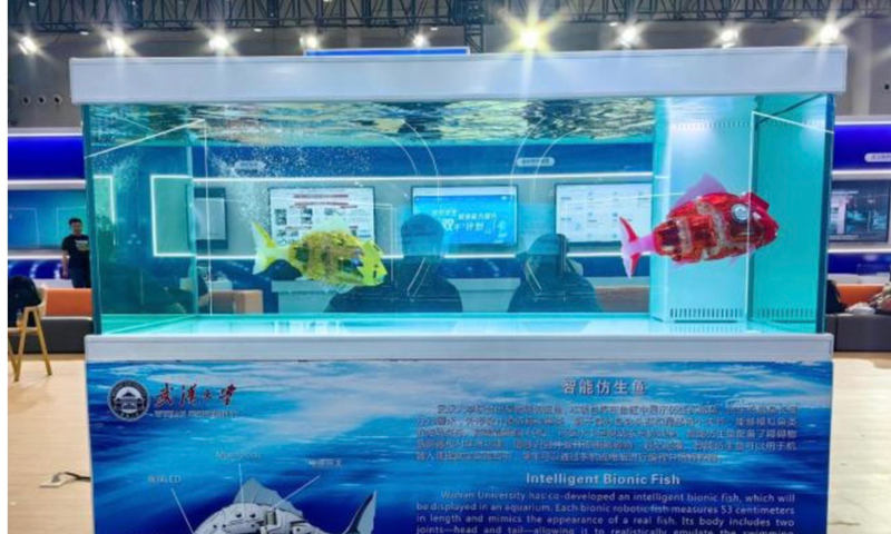 China utiliza peces robóticos biónicos en la protección del río Yangtsé