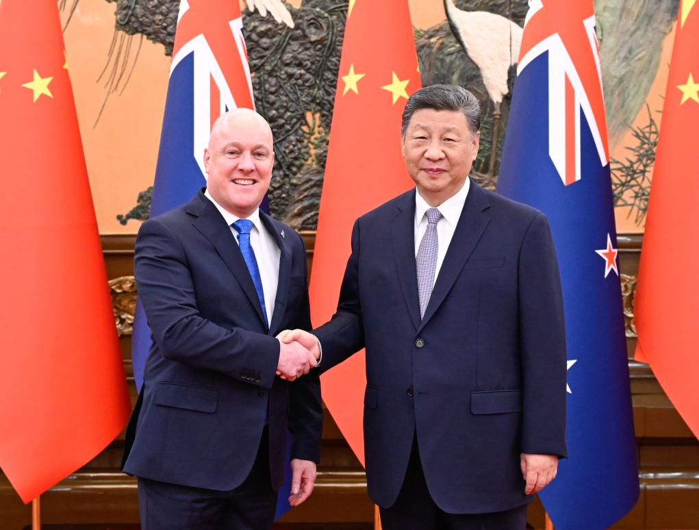 China y Nueva Zelanda deben poner mayor énfasis en cooperación, afirma Xi