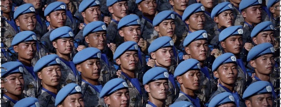 Imágenes del entrenamiento militar para el desfile del Día de la Victoria en China