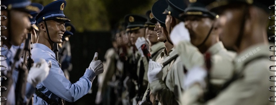 Imágenes del entrenamiento militar para el desfile del Día de la Victoria en China