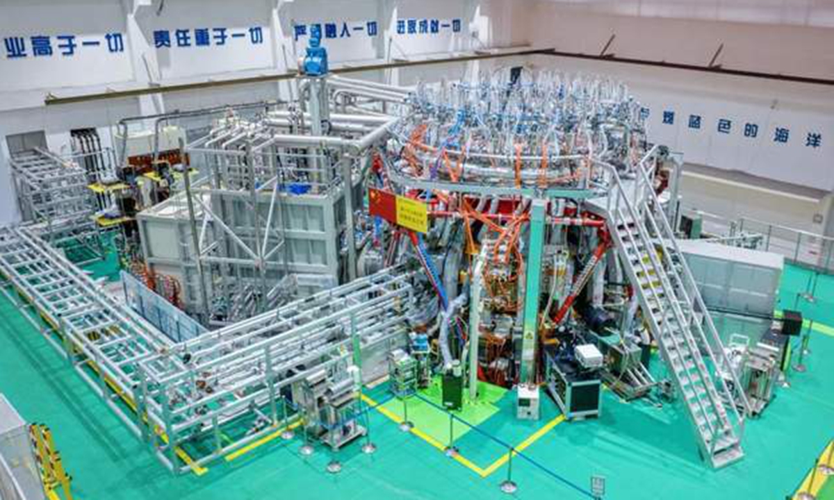 El 'sol artificial' de nueva generación de China. (Foto: CNNC)