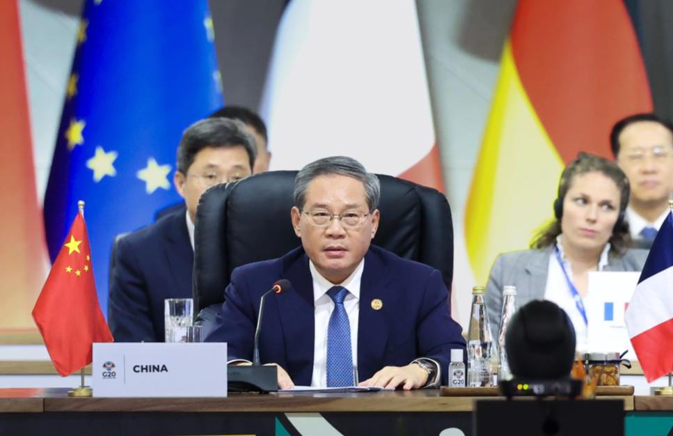 Premier chino insta a G20 a esforzarse por cooperación global más amplia para el desarrollo