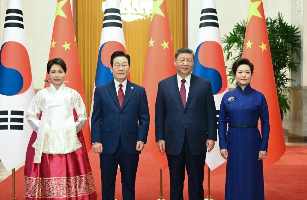Xi sostiene conversaciones con presidente de República de Corea, Lee Jae Myung
