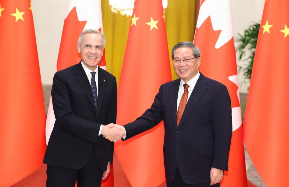 China está dispuesta a trabajar con Canadá para impulsar nuevos motores de crecimiento, afirma primer ministro