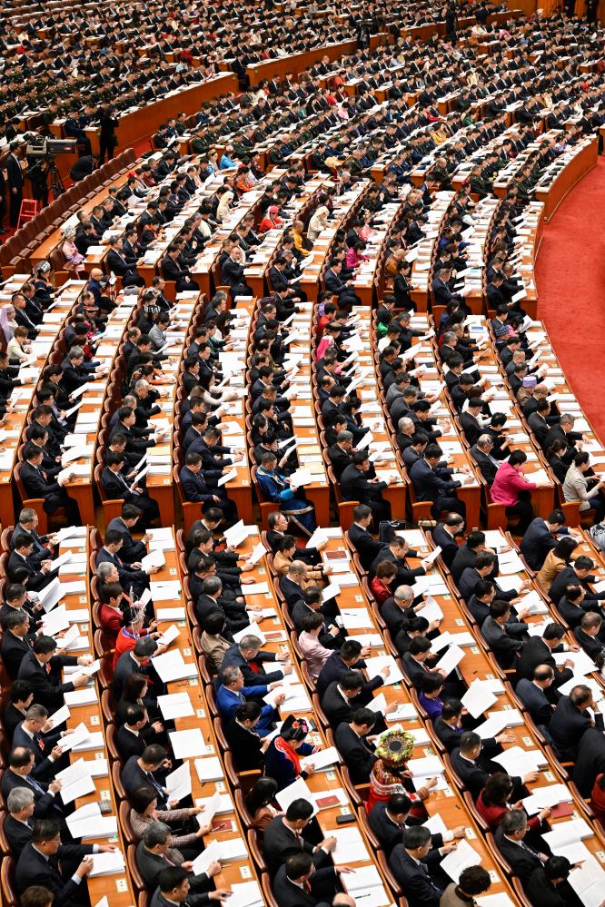 Máximo órgano legislativo de China inaugura sesión anual
