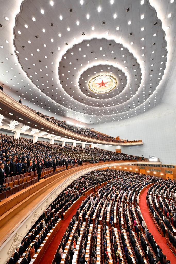 Máximo órgano legislativo de China inaugura sesión anual