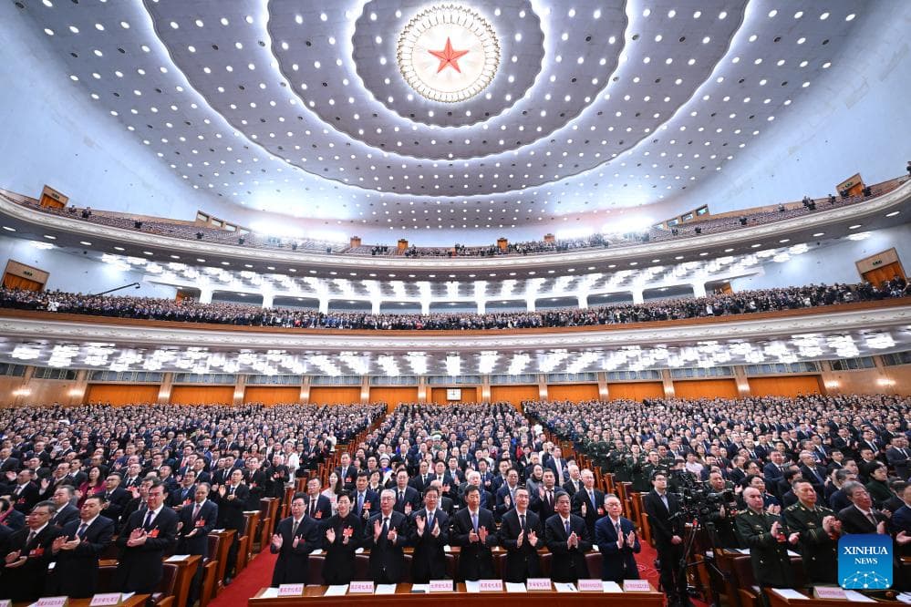 Órgano legislativo nacional de China celebra segunda reunión plenaria