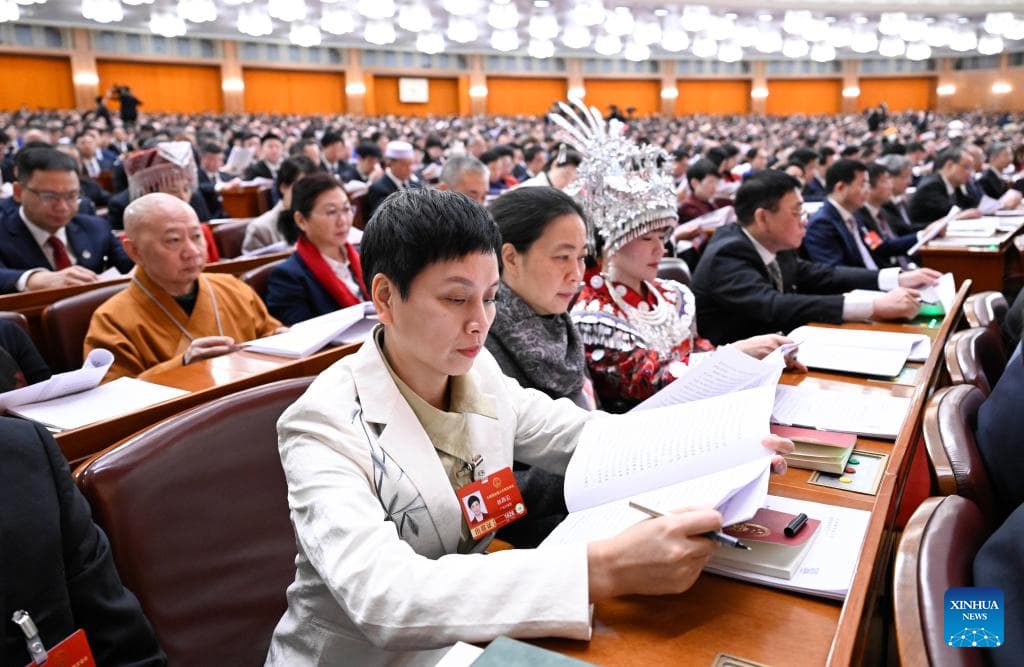 Órgano legislativo nacional de China celebra segunda reunión plenaria