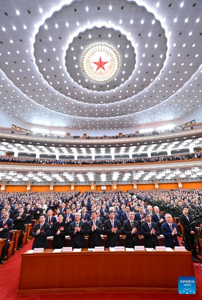 Órgano legislativo nacional de China celebra segunda reunión plenaria