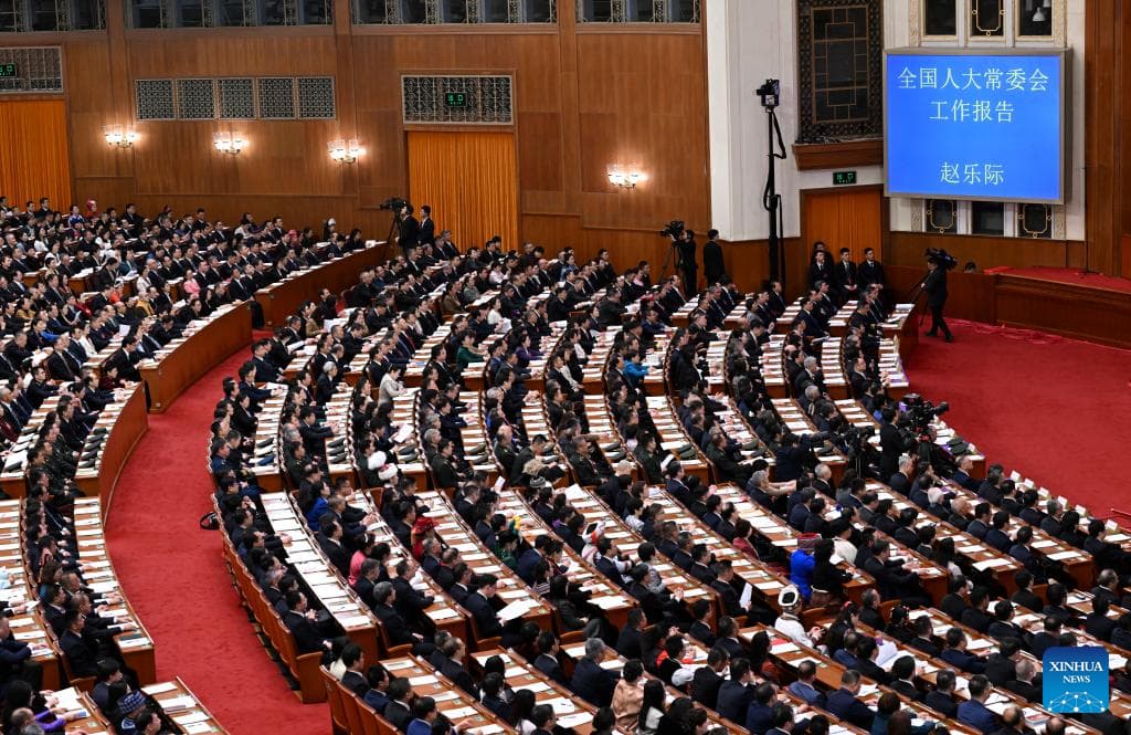 Órgano legislativo nacional de China celebra segunda reunión plenaria
