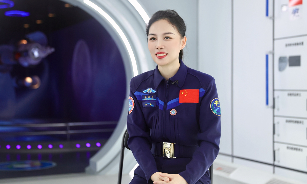 Wang Yaping, miembro del XIV Comité Nacional de la Conferencia Consultiva Política del Pueblo Chino (CCPPCh) fue la primera mujer taikonauta en ingresar a la estación espacial de China. (Foto: VCG)