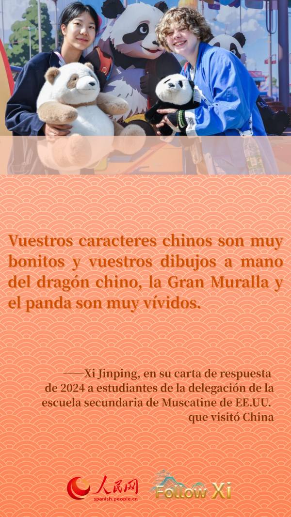 Así anima el presidente Xi Jinping a los jóvenes estudiantes de todo el mundo