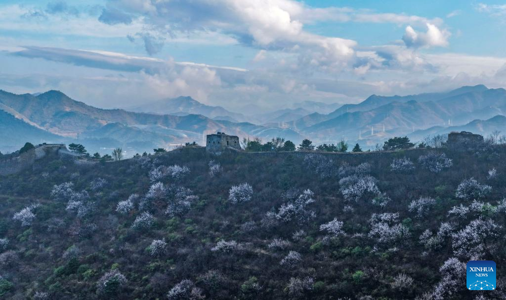 Vista de la sección de Jinshanling de la Gran Muralla en Hebei
