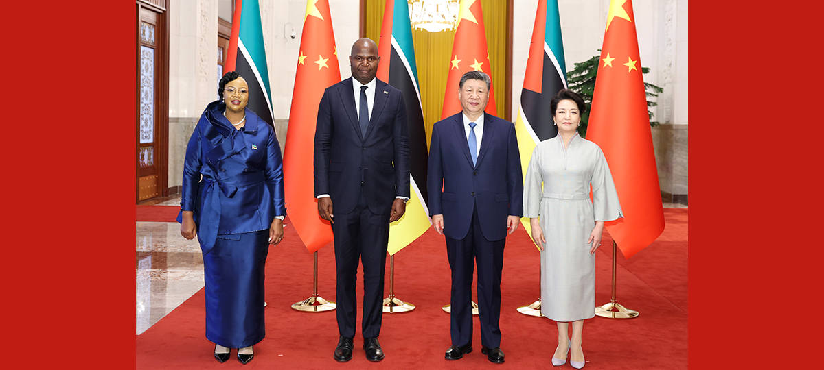China y Mozambique acuerdan elevar relaciones durante conversaciones entre Xi y Chapo