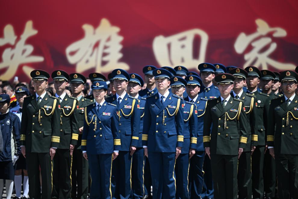 Restos de 12 mártires chinos de Guerra de Corea repatriados desde República de Corea