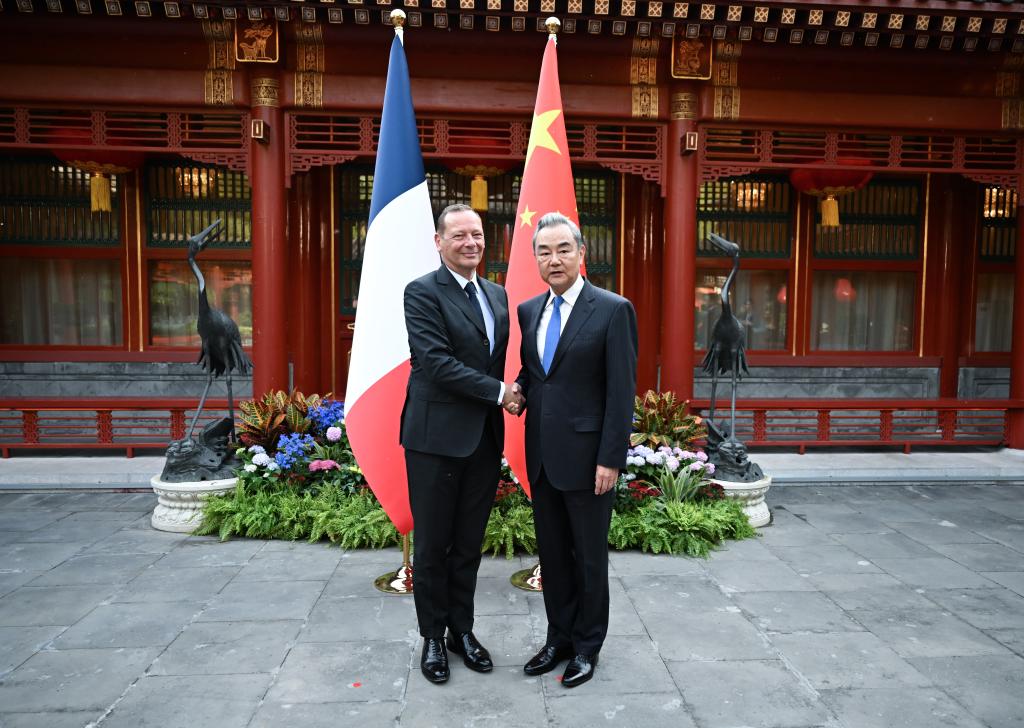 China y Francia asumen importantes responsabilidades para mantener paz, estabilidad y desarrollo internacionales, señala máximo diplomático