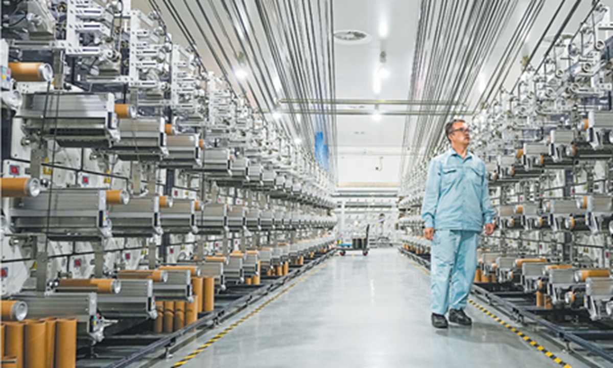 Fábrica de fibra de carbono de Sinopec en Shanghai. (Foto: Captura de pantalla del portal oficial de China Sinopec)